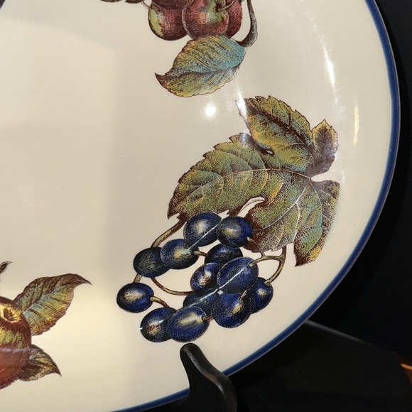 Pier 1 England MACINTOSH 14 1/4" Oval Platter - Picture 4 of 6